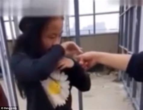 horrific video shows school girl 14 gets brutally beaten in china daily mail online
