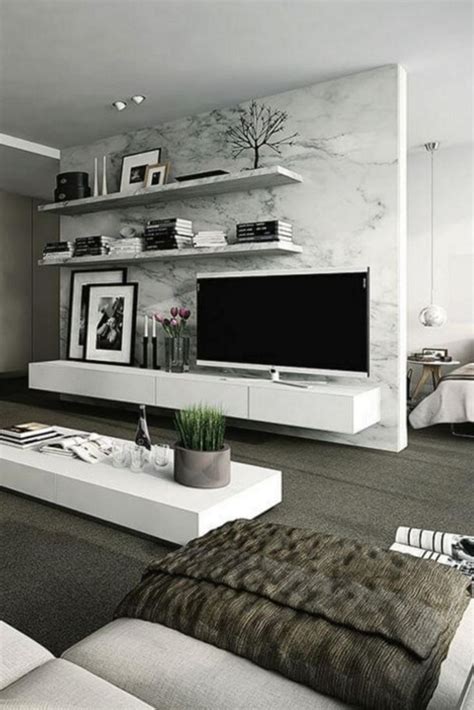 Diy Floating Shelves Ideas Modern Living Room Wall Living Room Decor