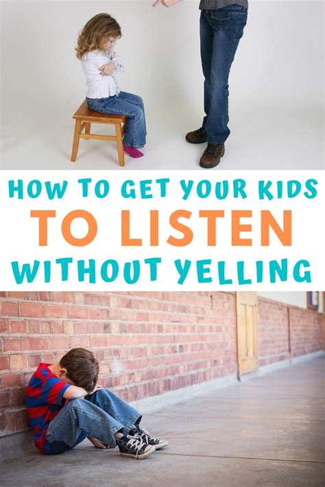 How To Get Your Kids To Listen Without Yelling In 2020 Kids Kids And