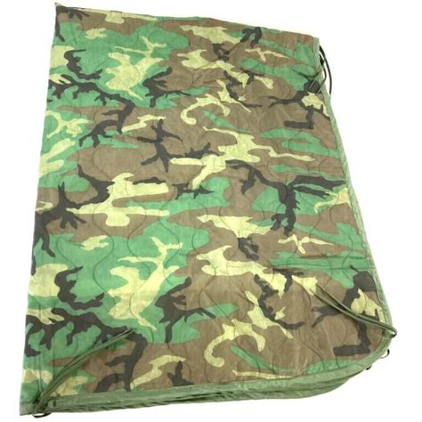 Military Poncho Liner Woobie Blanket Venture Surplus Genuine Issue