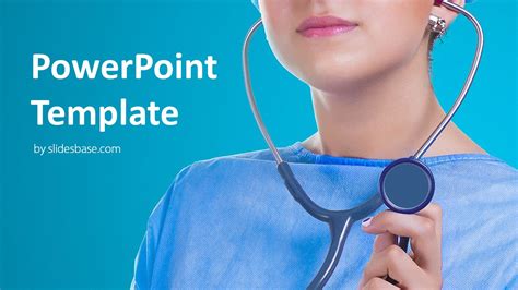 Medical Nurse Powerpoint Template Slidesbase Riset
