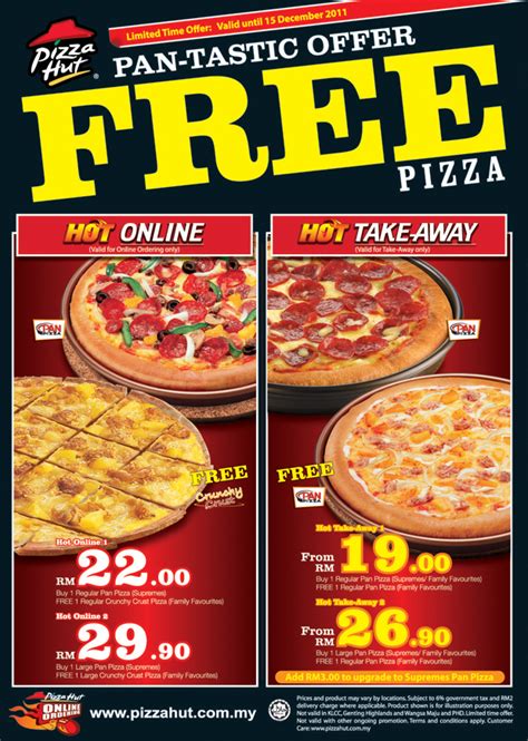 Get it from the app store. Pizza Hut: PAN-TASTIC Offer FREE Pizza (Online order and ...