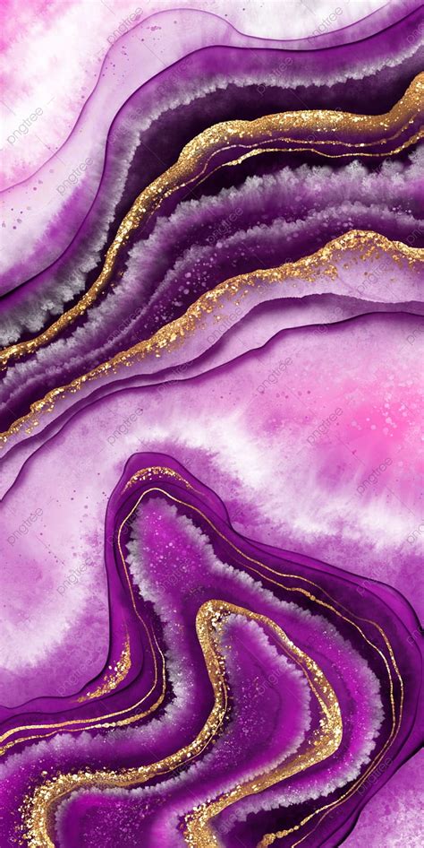 Purple Marble Background With Gold Streaks Marble Iphone Purple