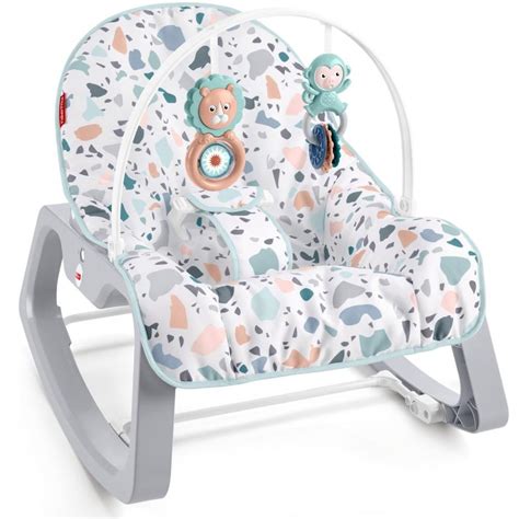 Fisher Price Infant To Toddler Rocker With Removable Toy Bar Walmart