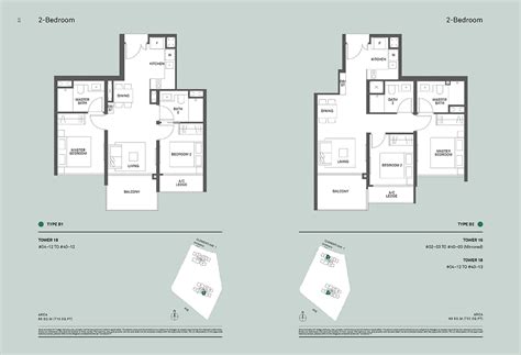The Clement Canopy Floor Plans And Typical Units