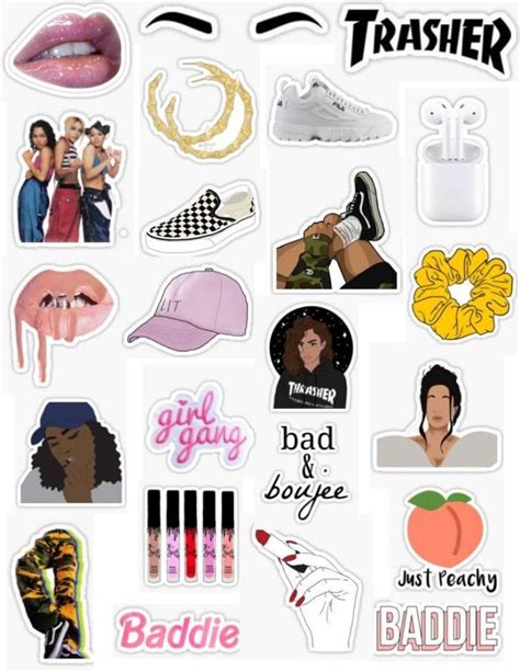 Discover more posts about baddie aesthetic. Instagram baddie stickers bad girl lip gloss vans flsa ...