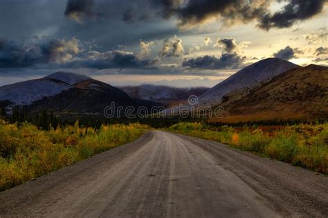 Beautiful Nature In Yukon Canada Stock Image Image Of Autumn
