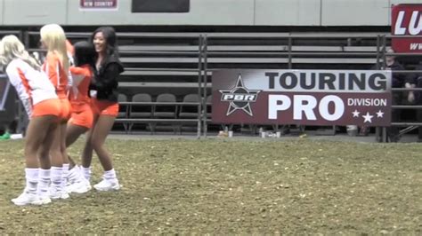 Hooters Girls Dance Off At Professional Bull Riders Pbr Youtube
