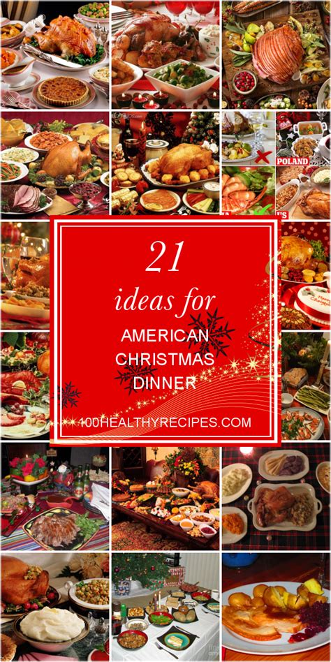 21 Ideas For American Christmas Dinner Best Diet And Healthy Recipes