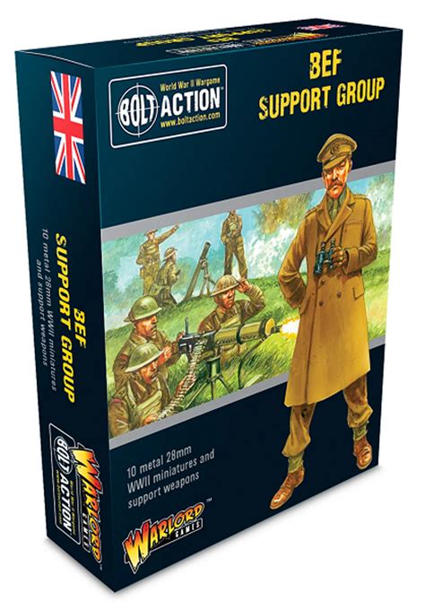 Warlord Games 28mm Bolt Action British Expeditionary Force Support