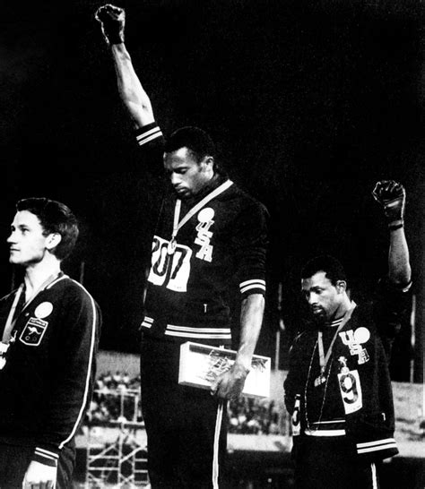 Tommie Smith John Carlos Made History At 1968 Olympic Games