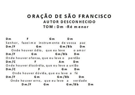 Partitura Para Acordeon Oração De São Francisco R no MercadoLivre