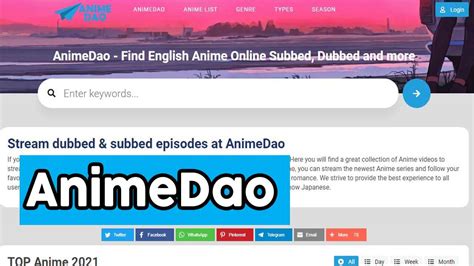 Animedao Anime Dao Best English Subbed And Dubbed Anime Online Hd