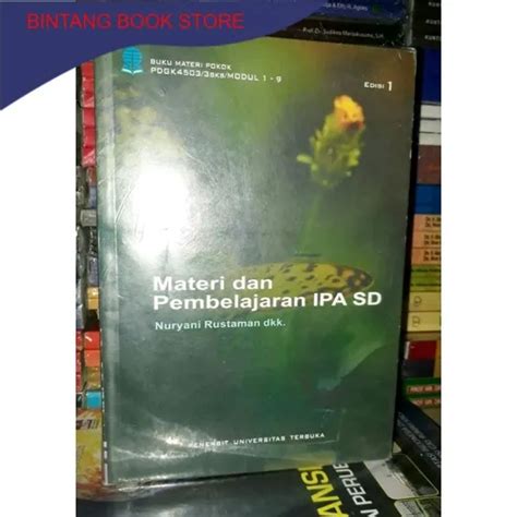 Materi Dan Pembelajaran Ipa Sd By Nuryani Rustaman Lazada Indonesia