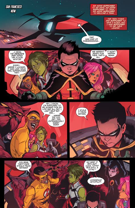 Read Online Teen Titans 2016 Comic Issue 3