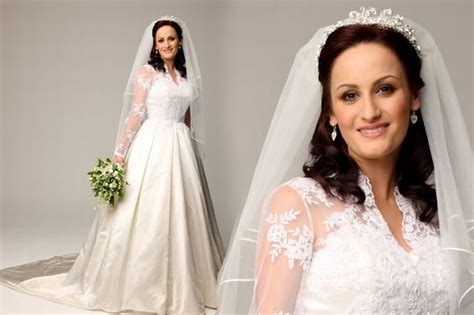 Pair the gown with special shoes and. My wedding dress is the same as Kate Middleton's! - Mirror ...