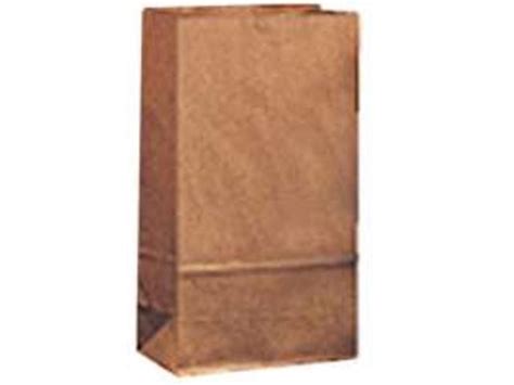 16 Bbl Paper Grocery Bag 57lb Kraft Standard 12 X 7 X 17 500 Bags