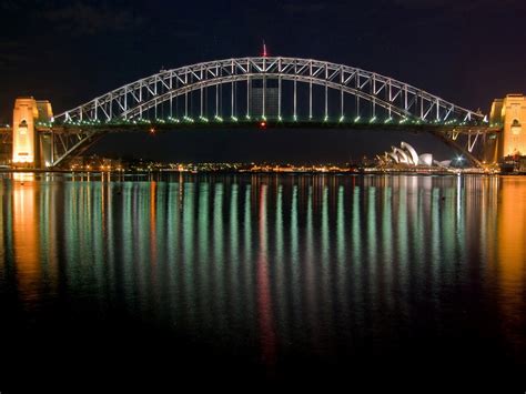 Sydney Harbour Bridge In Australia Wallpaper Hd Wallpapers