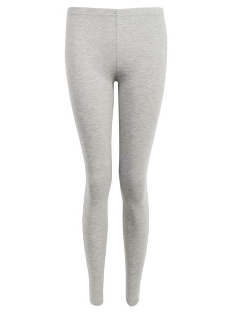 Light Grey Basic Light Grey Leggings Select Fashion