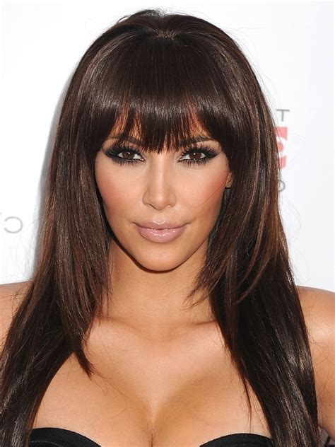 My caveat about parted bangs is. Trendy Hairstyle Ideas With Bangs