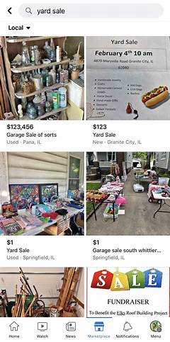 Garage Sales On Facebook