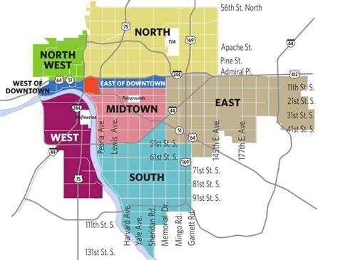 We may earn commission on s. Tulsa Map | | tulsaworld.com