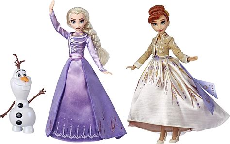 Frozen Anna And Elsa Barbie Dolls