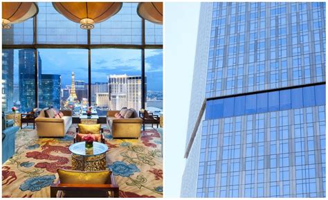 Waldorf Astoria Las Vegas Window Pane Shatters Glass On Strip