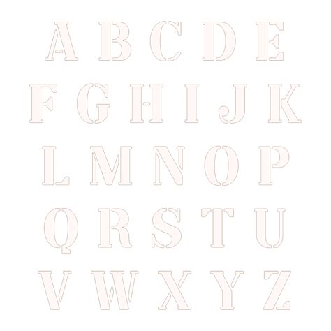 10 Best Big Printable Cut Out Letters Pdf For Free At Printablee
