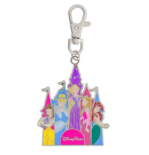 Princesses And Castle Lanyard Medal Disney Pins Blog