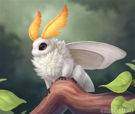 Moth Creature By Chiakiro On Deviantart