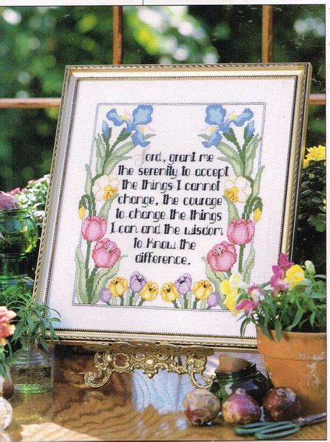 We did not find results for: The Serenity Prayer With Flowers Cross Stitch Pattern ...