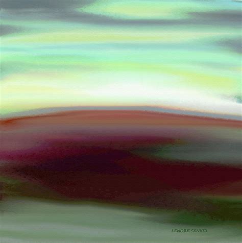 Horizon Painting By Lenore Senior Fine Art America