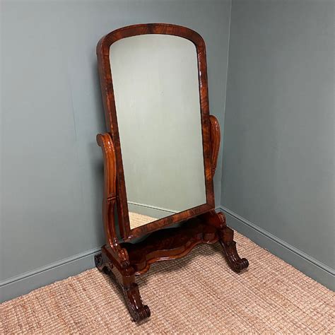 The oval variety can be an excellent choice for someone looking for a. Stunning Victorian Full Length Mahogany Antique Cheval ...