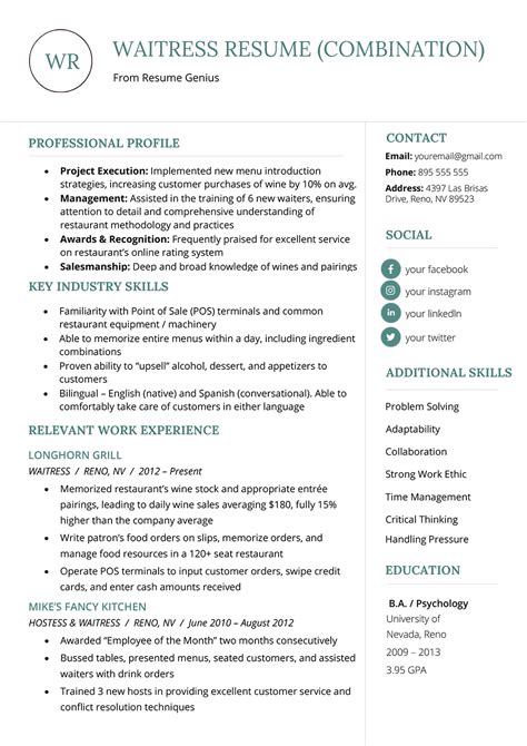 20 Resume Work Experience Summary Examples For Your School Lesson
