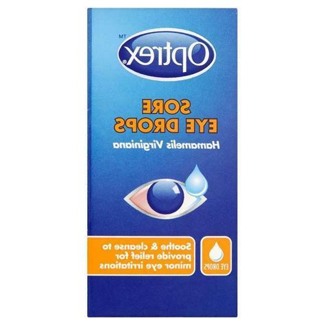 Optrex Sore Eyes Eye Drops 10 Ml