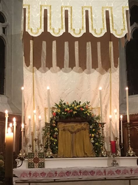 Maundy Thursday The Altar Of Repose — The Oxford Oratory