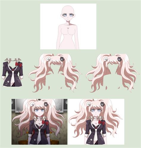 Danganronpa Base By Basesforthebest On Deviantart