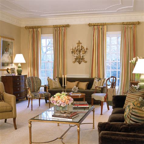 English Manor House Mclean Traditional Living Room Dc Metro By