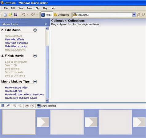 Để mở windows movie maker, bạn nhập movie maker vào khung tìm kiếm trên hệ điều hành windows của mình. Cara Edit Video Di Movie Maker Windows XP, 7, 8