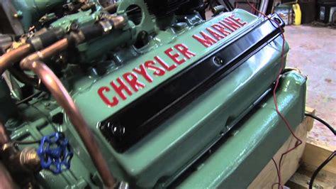 Chrysler Marine Hemi 354 Jan 7 2012 Youtube