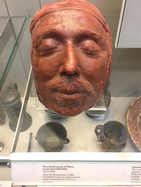 Oliver Cromwells Death Mask In The British Museum Oc 4032x3024 R