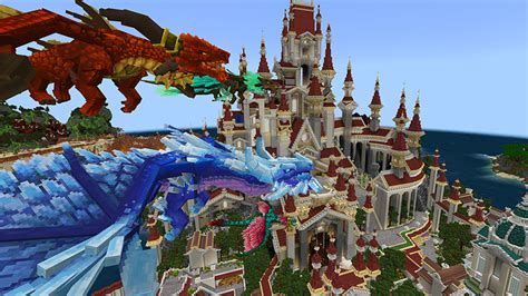 The Ultimate Dragon World By Ascent Minecraft Marketplace Map