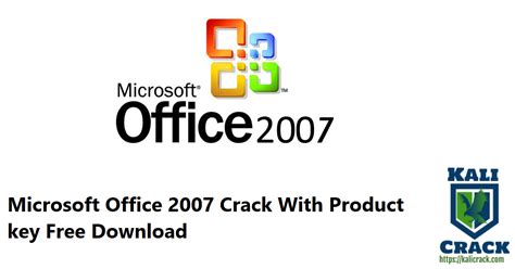 Microsoft Office 2007 Crack Download Updated Kali Software Crack