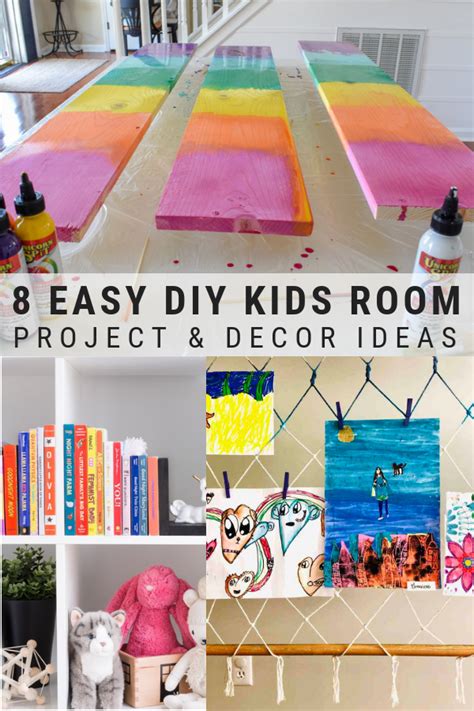 Diy Kids Bedroom Wall Decor Ideas