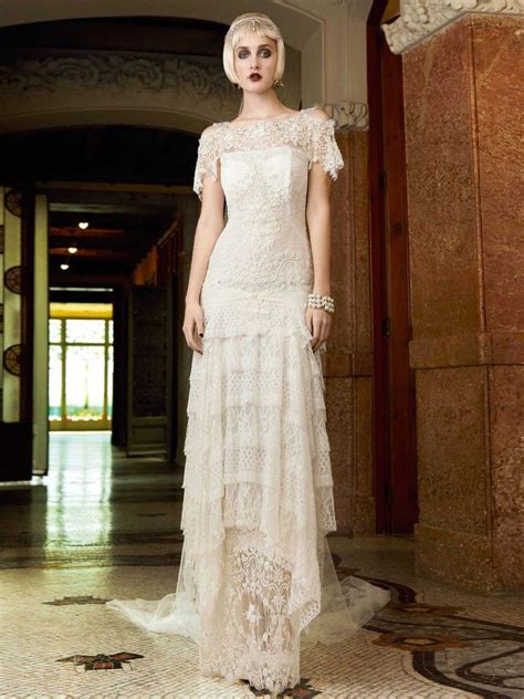 Scopri la collezione sposa pronovias. abiti sposa vintage anni 20 a | Wedding dresses vintage ...