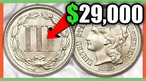 Convert between pennies, dimes, quarters, dollars and others. $29,000 THREE CENT NICKEL COIN - RARE NICKELS WORTH MONEY ...