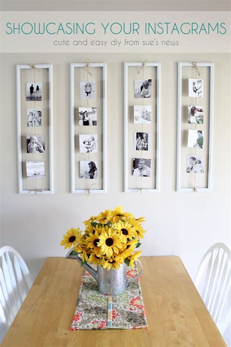 Diy Display Your Instagrams Zurcher Co He I Party Of 5