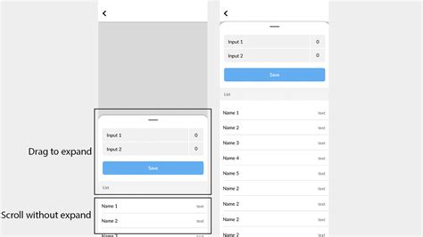 Flutter Is It Possible To Have A Separate Scroll Area Inside A