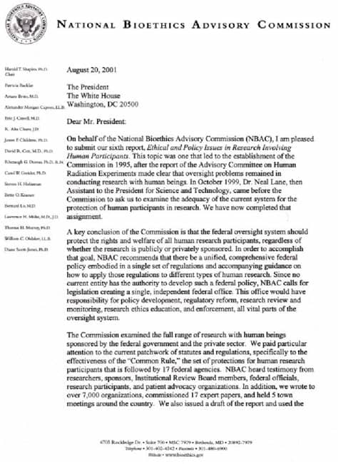 The exploration and description of the career development of rural school children in grades six and seven]. Ethical and Policy Issues in Research Involving Human ...